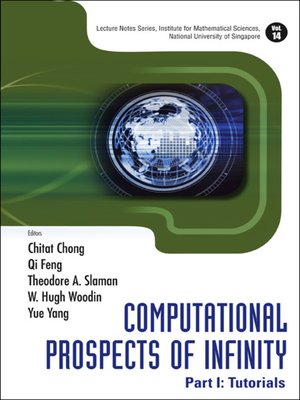 cover image of Computational Prospects of Infinity--Part I